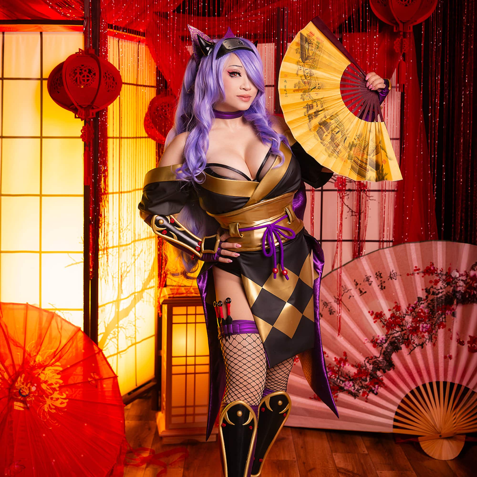 Cosplay by Yaya Han Black 4-Way Stretch Ultrapreme Fabric
